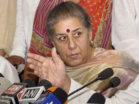 अंबिका सोनी के इस्तीफे की खबरों को कांग्रेस ने नकारा