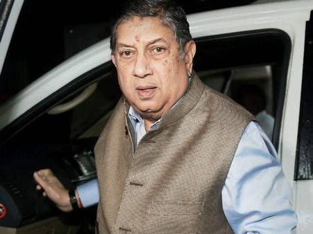 BCCI एजीएम में हिस्‍सा लेने पर श्रीनिवासन और निरंजन शाह को SC ने दिया नोटिस