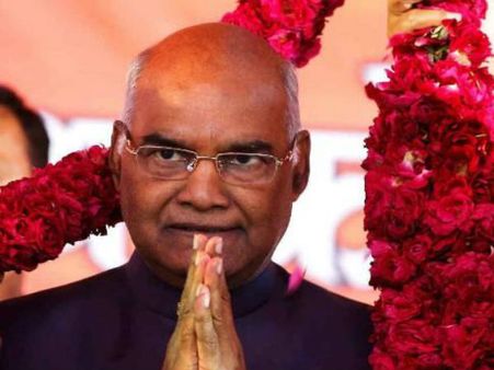 कोविंद के शपथ लेते ही संसद के सेंट्रल हॉल में गूंजे 'जय श्री राम' के नारे