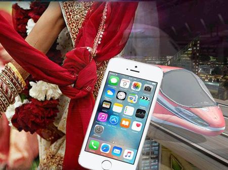 युवक ने दहेज में मांगा आईफोन-8 तो सास बोली- बुलेट ट्रेन में बैठकर आना तब मिलेगा