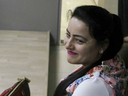 अपने पूर्व पति के सवाल को इस तरह टाल गई हनीप्रीत, दिया ये जवाब