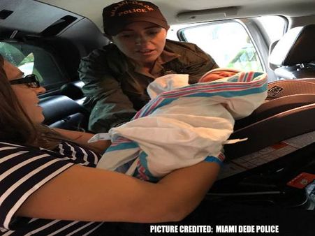 इरमा के कहर के बीच महिला ने दिया बेबी को जन्म, नाम रखा 'तूफान'