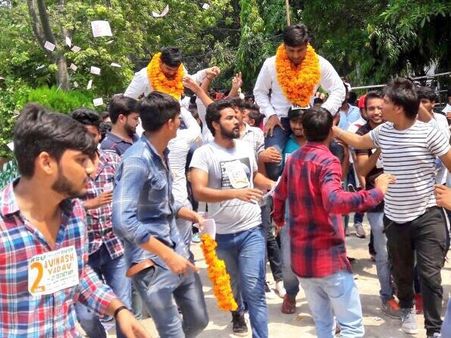 DU छात्रसंघ चुनाव: NSUI का दावा, वोटों की गिनती में हुई है धांधली