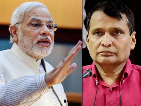 सुरेश प्रभु को लेकर आई ये बड़ी खबर, मोदी ने एक बार फिर जताया है भरोसा?