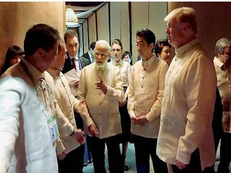 फिलीपींस में भारत के साथ जापान, ऑस्ट्रेलिया और US ने की मीटिंग, चीन को लगी मिर्ची