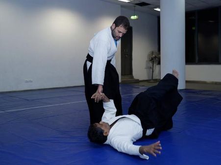 बॉक्सर विजेंदर सिंह ने कहा तो ब्लैक बेल्ट राहुल गांधी ने दिखाया मार्शल आर्ट का जोरदार दांव