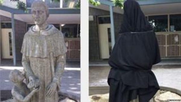 क्यों ढकनी पड़ी बच्चे को खाना देने वाली मूर्ति?