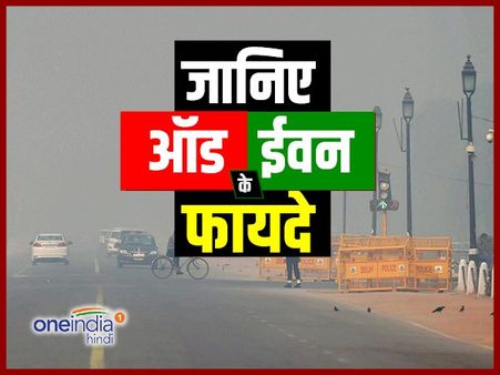 दिल्ली में ऑड-ईवन फार्मूला लागू, जानिए क्या फायदे होंगे?