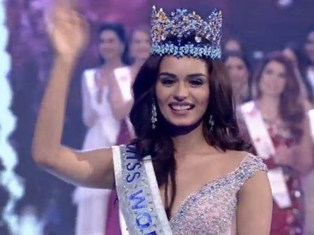 भारत की बेटी बनी विश्‍व सुंदरी, मानुषी छिल्‍लर ने जीता मिस वर्ल्‍ड 2017 का खिताब