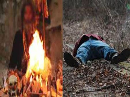 मंदिर के भीतर खून से लथपथ पड़ी थी लाश, नरबलि की घटना से सहम गए लोग