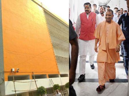 यूपी: अब भगवा रंग में नजर आएंगे सड़कों पर लगे नोटिस बोर्ड