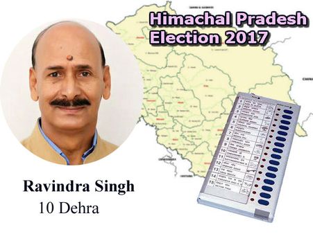 रवीद्र सिंह- डेहरा विधानसभा सीट से भाजपा के प्रत्याशी हारे