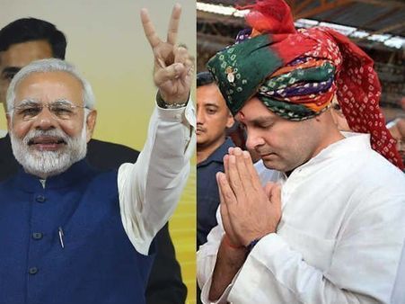 पूरे देश में बीजेपी के पास 1428 विधायक और कांग्रेस के पास सिर्फ 766, राहुल की 29वीं हार