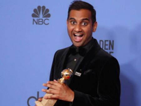 गोल्डन ग्लोब्स अवॉर्ड्स जीतने वाले अभिनेता अजीज अंसारी पर लगा यौन उत्पीड़न का आरोप