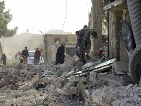 सीरिया में रूस के हवाई हमले, 20 से ज्यादा लोगों की मौत