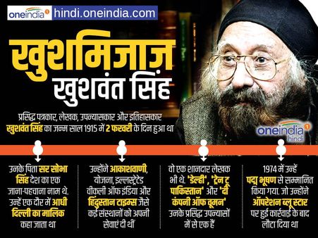 Khushwant Singh Birthday: औरतों को वासना की वस्तु कहने वाले मशहूर लेखक-पत्रकार खुशवंत सिंह की खास बातें