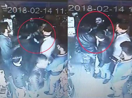 valentine's day पर बजरंग दल का आतंक, दुकानों में घुस-घुसकर प्यार के पनाहगारों को पीटा, CCTV