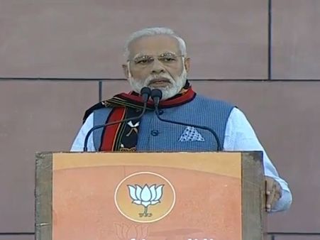 त्रिपुरा में जीत पर बोले पीएम मोदी- सूर्य अस्त होने के समय लाल और उदय के समय केसरिया होता है