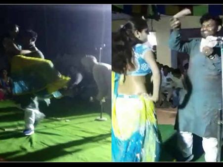 RJD नेता ने बार बालाओं संग किया अश्‍लील डांस, गोद में उठाकर उड़ाए नोट- देखें VIDEO