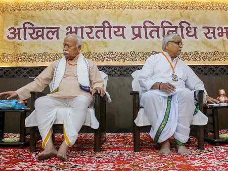 बढ़ते कद को रोकने के लिए संघ ने अपने संगठन में मोदी समर्थकों को किया किनारे?