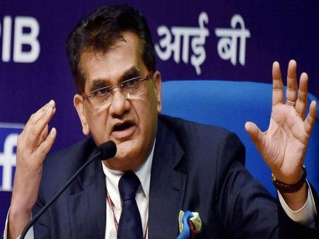 नीति आयोग के CEO अमिताभ कांत बोले, यूपी, बिहार,छत्तीसगढ़ के कारण देश पिछड़ा