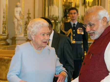 लंदन में शाही स्‍वागत कर रहा पीएम मोदी का इंतजार, क्‍वीन एलिजाबेथ और प्रिंस चार्ल्‍स करेंगे बकिंघम पैलेस में वेलकम