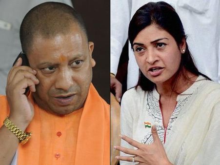 आप विधायक अलका लांबा ने आदित्यनाथ को कहा, निकम्मा- बेऔलाद आदमी
