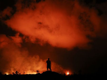 किलाएवा ज्‍वालामुखी का लावा अब प्रशांत महासागर की ओर बढ़ा, भयानक है हवाई का माहौल