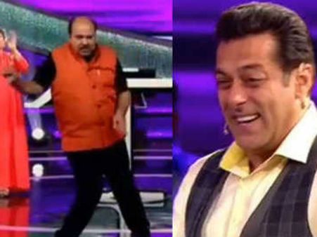 Video: सलमान खान के शो में पहुंचे डब्बू अंकल, डांस करते हुए ऐसे दी फ्लाइंग KISS
