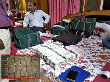 यूपी में आयकर विभाग की सबसे बड़ी 'रेड', मिला 90 किलो सोना और करोड़ों का कैश