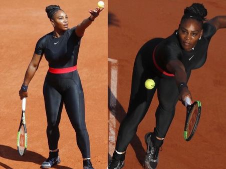 सेरेना विलियम्स के कैटसूट विवाद में सपोर्ट में आए फैंस, बताया इससे पहले भी पहने गए हैं अलग कपड़ृे