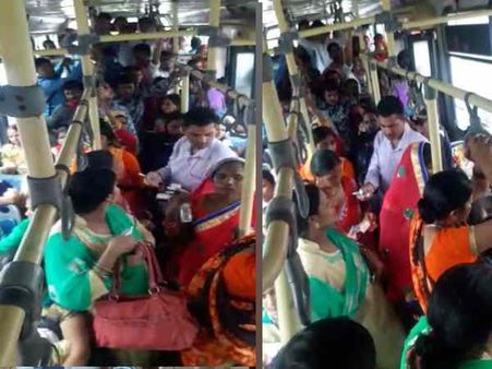 मध्य प्रदेश: मोदी की सभा से लौट रहे बस यात्रियों की जान को ड्राइवर ने डाला आफत में, पुलिस ने किया गिरफ्तार