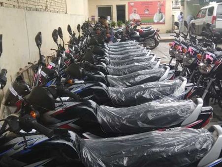 'कमल बाइक' पर सवार होकर मतदाताओं से वोट मांगने जाएंगे भाजपा नेता