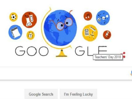 Happy Teachers Day 2018: गूगल ने बनाया खास डूडल, शिक्षकों को दिया सम्मान