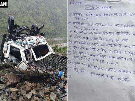 चंद पलों में ही मौत के मुंह में समा गए 13 लोग, शिमला हादसे की तस्वीरें