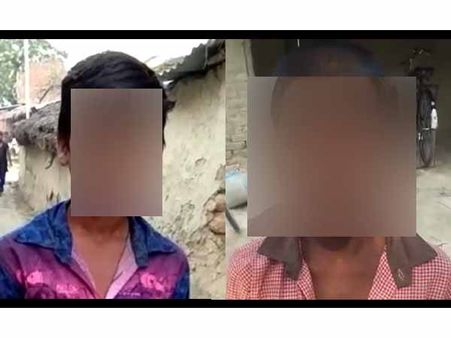यूपी पुलिस का अमानवीय चेहरा फिर आया सामने, दलित नाबालिग बच्चों के कपड़े उतार उल्टा लटकाकर पीटा