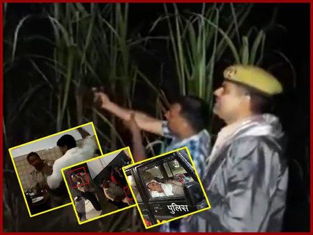 'ठांय-ठांय' के बाद यूपी पुलिस का नया चेहरा, इस बार लोगों को दिए लाल गुलाब