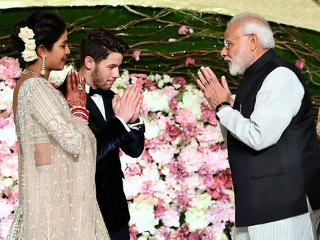रिसेप्शन में शामिल होने के लिए प्रियंका-निक ने प्रधानमंत्री को कहा शुक्रिया, शेयर की ये तस्वीर