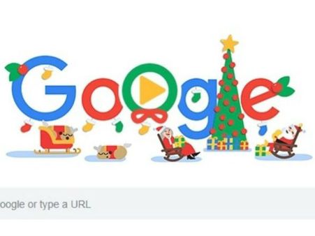 Google Doodle: रोचक अंदाज में डूडल ने दी क्रिसमस की बधाई