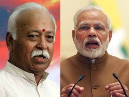 'नहीं थमी मोदी लहर, आरक्षण पर अफवाहों से हुआ नुकसान', संघ के मुखपत्र का आंकलन