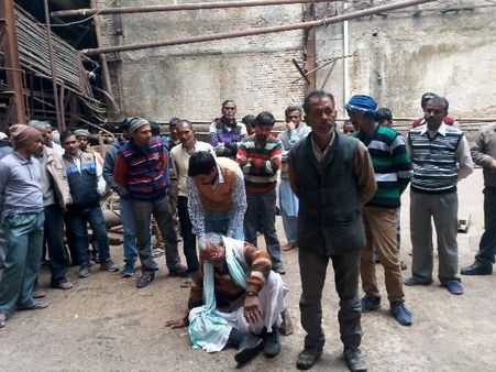 बहराइच: चीनी मिल के खौलते शीरा टैंकर में गिरने से कर्मचारी की दर्दनाक मौत