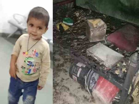 शॉर्ट सर्किट से लगी आग ने लिया विकराल रूप, 16 महीने के बच्चे की मौत, 7 लोग झुलसे