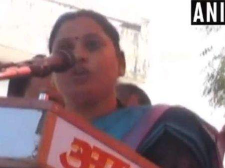 मायावती पर आपत्तिजनक टिप्पणी करने वाली भाजपा नेता साधना सिंह ने मांगी माफी