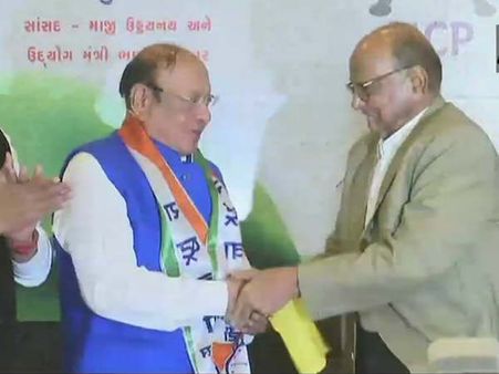 गुजरात के पूर्व सीएम शंकर सिंह वाघेला NCP में शामिल