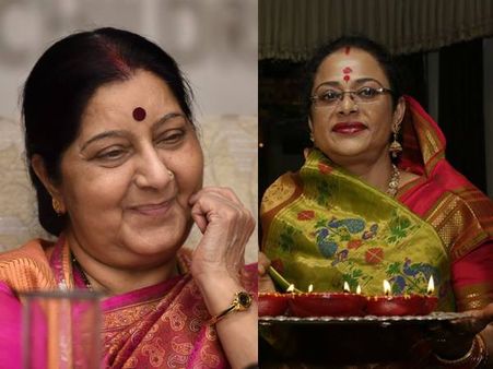 सुषमा की सीट विदिशा से चुनाव लड़ सकती हैं उनके प्रिय भाई की पत्नी साधना