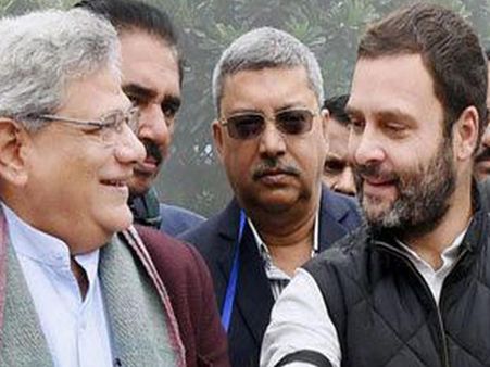 गौरी लंकेश मर्डर केस: मानहानि मामले में राहुल गांधी-सीताराम येचुरी को समन