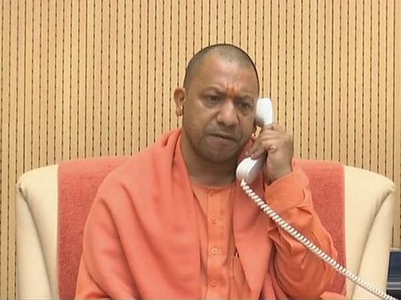 फोन से रैली को संबोधित कर योगी ने साधा ममता पर निशाना, कहा- बंगाल में तांडव मचा रखा है