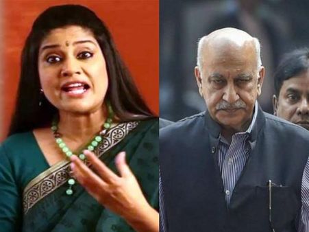 एमजे अकबर ने कहा- मैं भी चौकीदार, तो रेणुका शहाणे बोलीं- फिर तो सुरक्षित नहीं कोई महिला