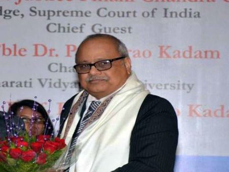 जस्टिस पिनाकी चंद्र घोष बने देश के पहले लोकपाल, राष्ट्रपति ने नियुक्ति पर लगाई मुहर