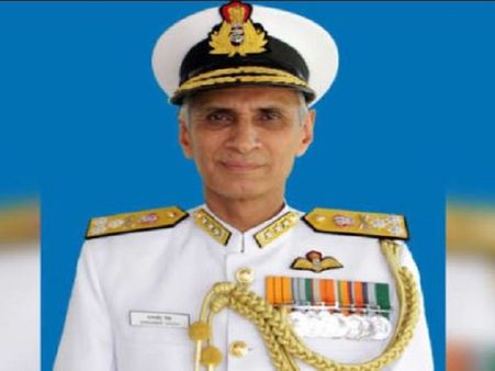 वाइस एडमिरल करमबीर सिंह होंगे अगले नौसेना प्रमुख, 31 मई को रिटायर हो रहे हैं सुनील लांबा